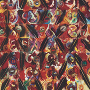 Gulammohammed Sheikh, Alphabet stories II, 2002-03. Courtesy of Kiran Nadar Museum of Art