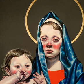 DCG_Afarin Sajed_ Ecce Homo_2019_acrylic on canvas_detail