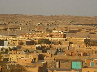 Estructuras de adobe en la región de Tinza, representativas de los enclaves estratégicos en la disputa por la soberanía del norte de Malí