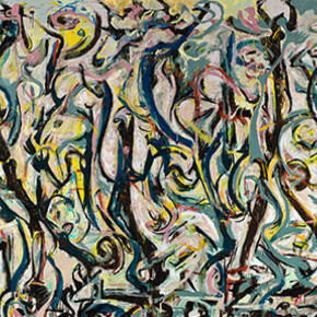 Jackson Pollock’s "Mural". Courtesy of The National Gallery of Art