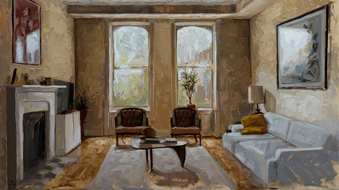 Laura Haberer, To leave a place (detail). Courtesy of Jackson Junge Gallery