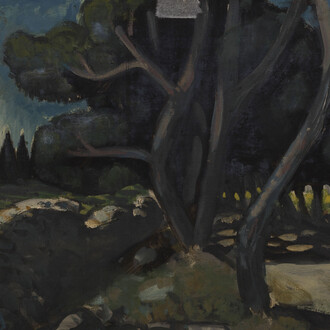 Auguste Elysée Chabaud, Paysage de provence (detail), vers 1930. Courtesy of Musée Marmottan Monet