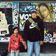 John Nava, 6th street (detail), 2025. Courtesy of Craig Krull Gallery