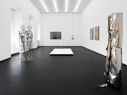 Nona Inescu and Hannah Sophie Dunkelberg, exhibition view. Courtesy of Gunia Nowik Gallery
