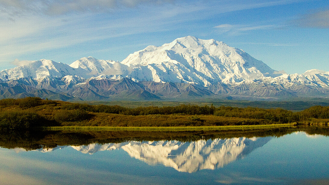 Parque nacional y reserva Denali, Alaska. EE. UU.
