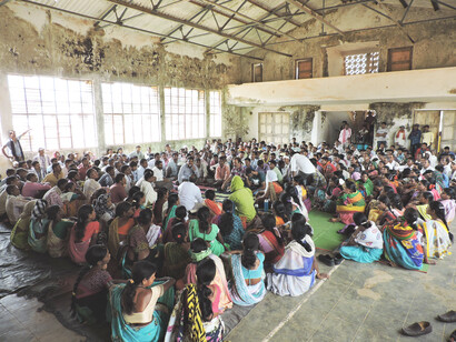 Korchi Maha gramsabha meeting, Gadchiroli dist, Maharashtra (India) @ Shrishtee Bajpai