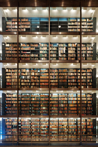 Sangbin IM, "Beinecke Library, Yale University 1," 2015, lambda print. Courtesy of RYAN LEE, New York.