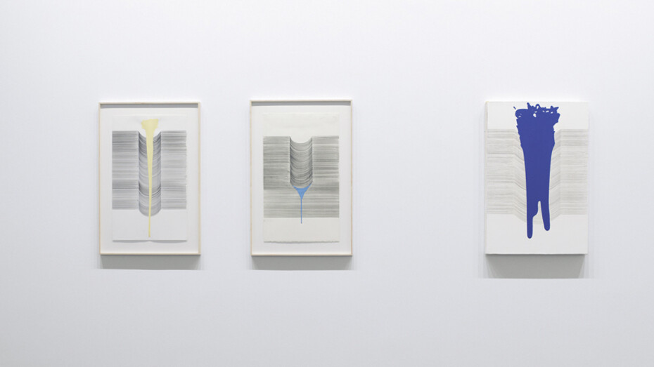 Gary Kuehn, installation view. Courtesy of Häusler Contemporary München