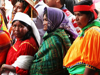 Mujeres indígenas mexicanas