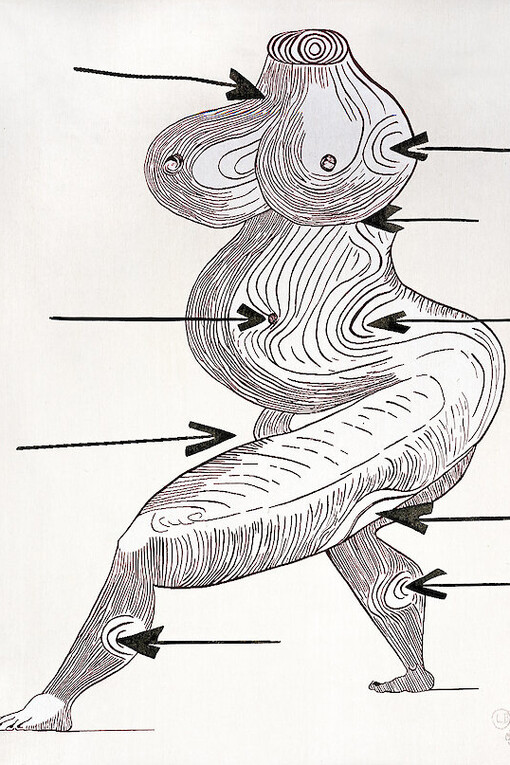 Louise Bourgeois, Sainte Sébastienne (detail), Ausführung 2006, Paris. Mit freundlicher genehmigung des Museums der bildenden Künste Leipzig