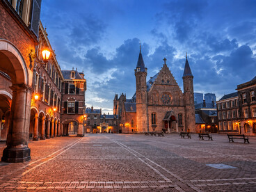 Standing at the heart of the Binnenhof, the Ridderzaal (Hall of Knights) is one of the Netherlands' most iconic Gothic landmarks. Built in the 13th century, it is best known as the ceremonial venue for Prinsjesdag, when the Dutch monarch presents the government's agenda to Parliament