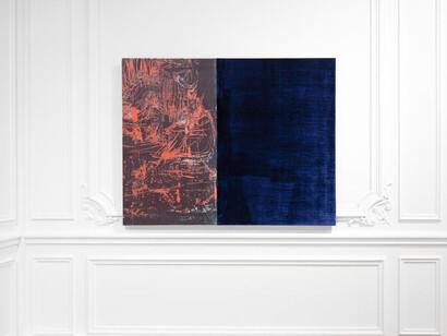 Nick Mauss, In this time, vue de l’exposition. Avec l’aimable autorisation de la galerie Chantal Crousel