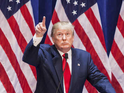 Donald Trump, the new US President 