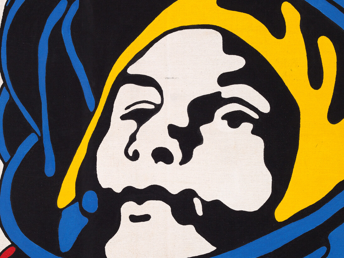 Claudio Tozzi
Astronauta (Astronaut), 1969
Liquitex on canvas, 70 x 70 cm
