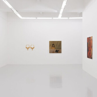 Various artists, their flesh, a field, exhibition view. Courtesy of Ames Yavuz