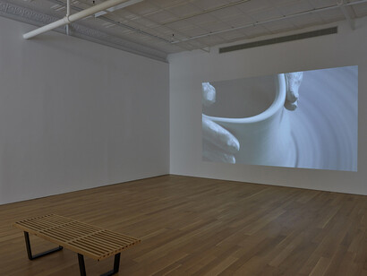 Installation view of In the (very) beginning.  Courtesy the artist and Peter Blum Gallery, New York
 