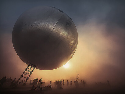 The Orb, 2018 by Bjarke Ingels and Jakob Lange © Michael Filippoff