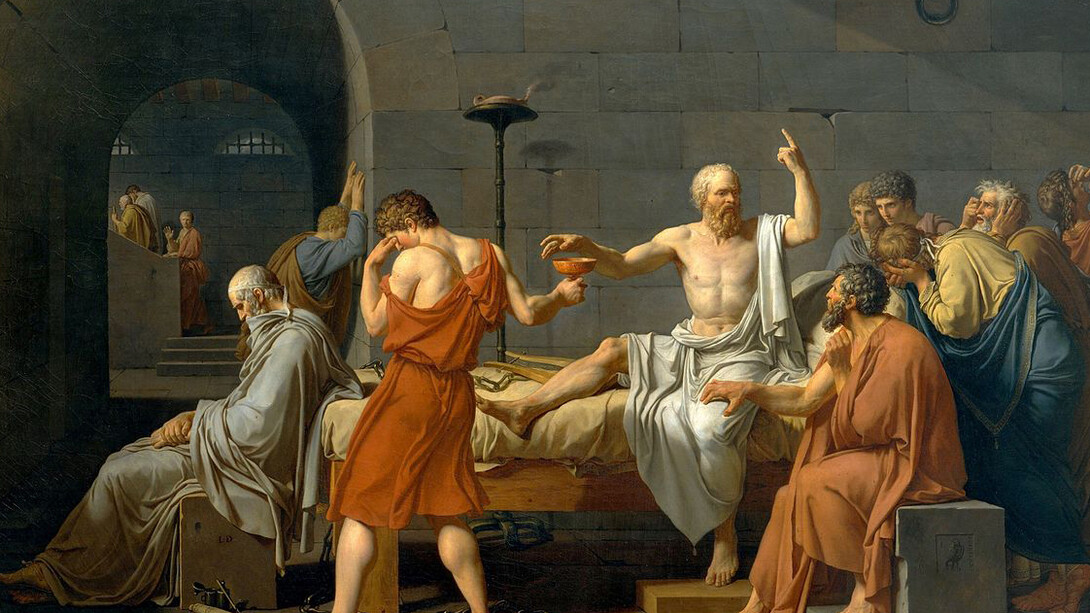 Jacques Louis David  - The Death of Socrates