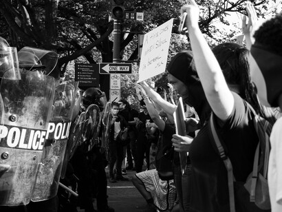 The Black Lives Matter protest in Washington, D.C., in 2020 gathered thousands of demonstrators advocating for racial justice and social reform
