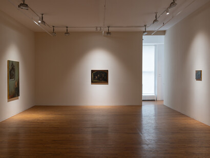 Lewis Hammond, The rabbits, exhibition view. Courtesy of 47 Canal