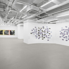 Yuki Onodera, Scatter points, exhibition view. Courtesy of Vanguard Gallery