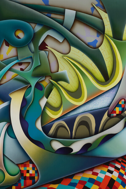 Harm Gerdes, Hommage to Elisabeth (detail), 2025. Courtesy of Kalfayan Galleries