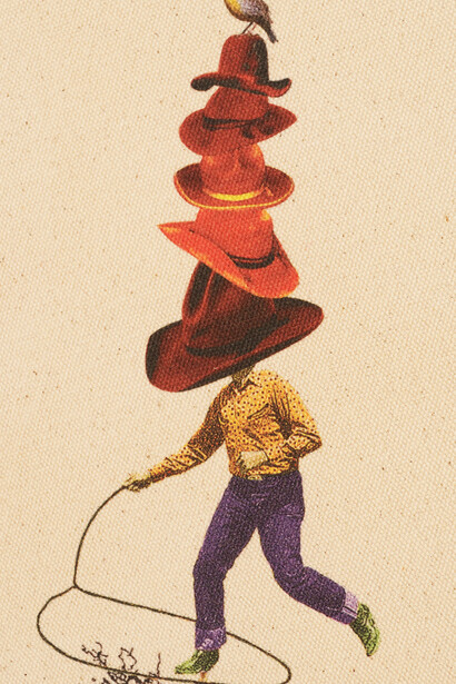 Dana Hart-Stone, Horse surfing (detail).  Courtesy of William Havu Gallery