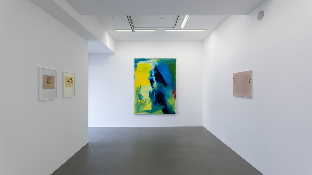 Raoul De Keyser, Early works, exhibition view. Courtesy of Wako Works of Art. Photo by Tomoki Imai