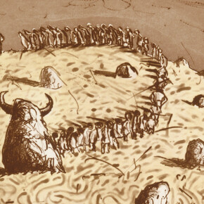 Colbert Mashile and Senzo Shabangu. Courtesy of David Krut Project