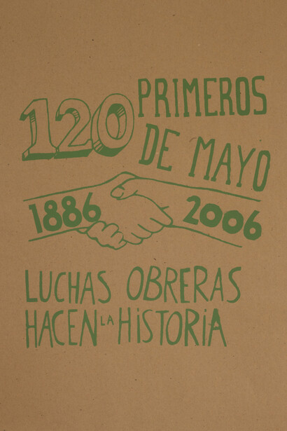 Taller Popular de Serigrafía, 120 primeros de Mayo (detalhe), 2006. Cortesia da MASP
