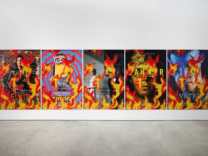 Patrick Jackson, All signs fail, exhibition view. Courtesy of François Ghebaly Gallery