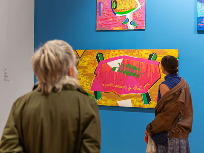 Silvester Plotajs Sicoe, How to dream backwards?, exhibition view. Courtesy of City Art Gallery Ljubljana