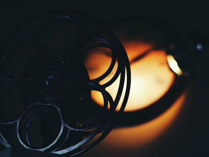 Rollo vacío de 35mm, utilizado en los inicios del séptimo arte para grabar las películas