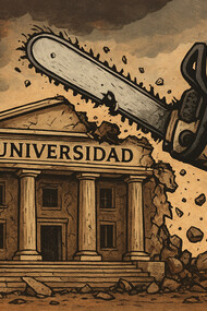 Argentina’s public university system under siege: a symbolic chainsaw slicing through one of the country’s most cherished institutions