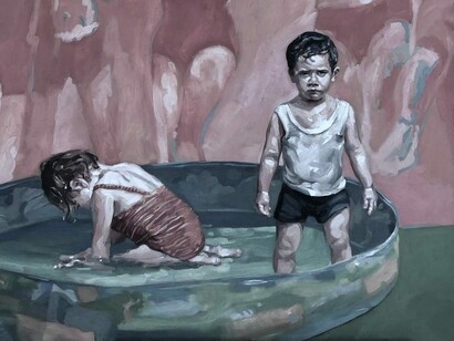 «Narcisos III», Adrián Arguedas, muestra Extraña Infancia. Figuraciones y fabulaciones de los niños en el arte de Costa Rica