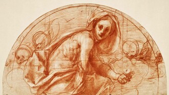 Obra denominada Santa Cecilia de Jacopo Pontormo