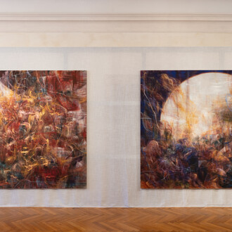 Nigel Cooke, Bad habits, exhibition view. Courtesy of Fondazione Querini Stampalia
