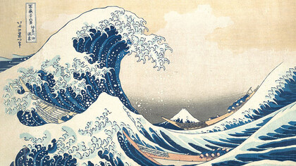 Katsushika Hokusai, The Great Wave off Kanagawa (1831)