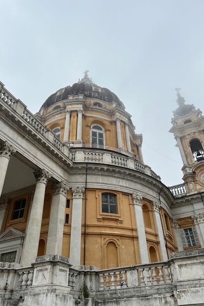 The Basilica di Superga in Turin, Italy, was built by Duke Victor Amadeus II of Savoy as a tribute to the Virgin Mary after his victory in the War of the Spanish Succession
