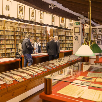 Sala de la Casa Museo Azorín, Monóvar, Alicante, España