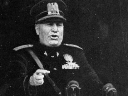 Dichiarazione di guerra di Mussolini al Regno Unito e alla Francia, Piazza Venezia, Roma, 10 giugno 1940