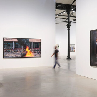 Stan Douglas, Bodies never lie, vue de l'exposition. Avec l'aimable autorisation de LUMA Arles