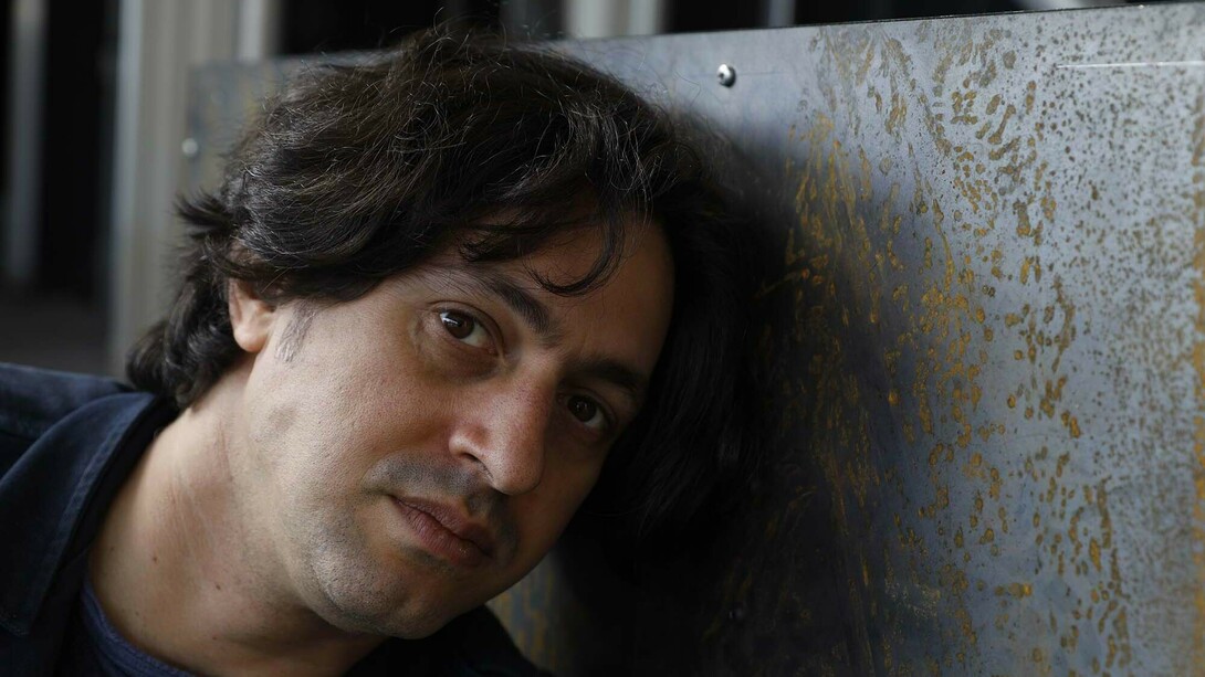 Yuval Avital, ritratto di Eraldo Bocca