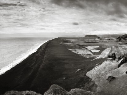 Neil Folberg, Cape Dyrholaey, Iceland, 2014, Archival Pigment Print, 65 × 36 in, 165.1 × 91.4 cm, detail
