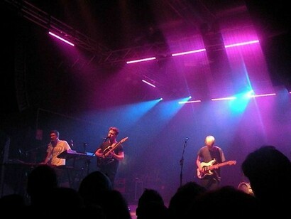 Alt-J, during a concert