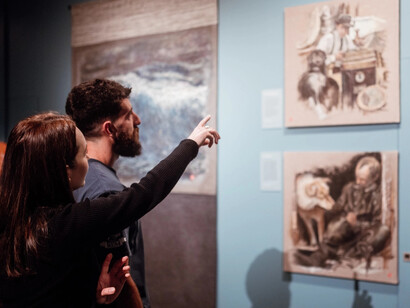 Into ocean and ice, exhibition view. Courtesy of New Zealand Maritime Museum