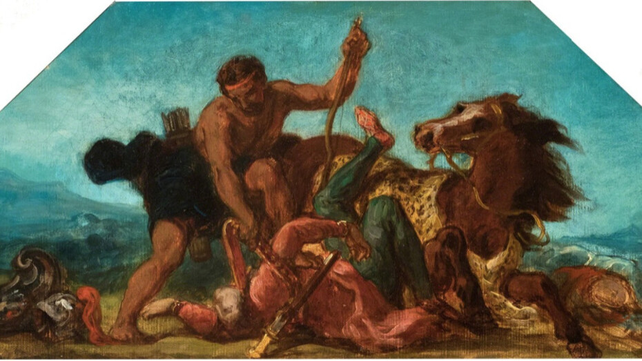 Eugène Delacroix. Courtesy of Jill Newhouse Gallery
