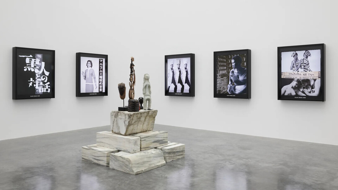 Theaster Gates, 1965: Malcolm in the winter: a translation exercise, exhibition view. Courtesy of White Cube Gallery