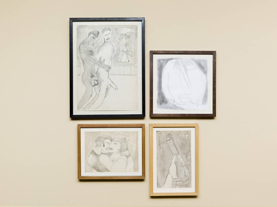 f.marquespenteado, Quarteto 01, 2013, graphite and gouache on paper, Edition: N/A, 73 x 55 x 4 cm. Courtesy of Mendes Wood DM, São Paulo