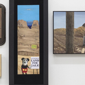 Llyn Foulkes, Exhibition view. Courtesy of Sprüth Magers